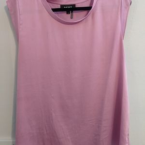 DKNY, XL, light pink, sleeveless blouse